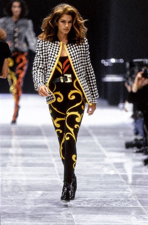 versace in the 90s|popular fashion shows in the 90s.